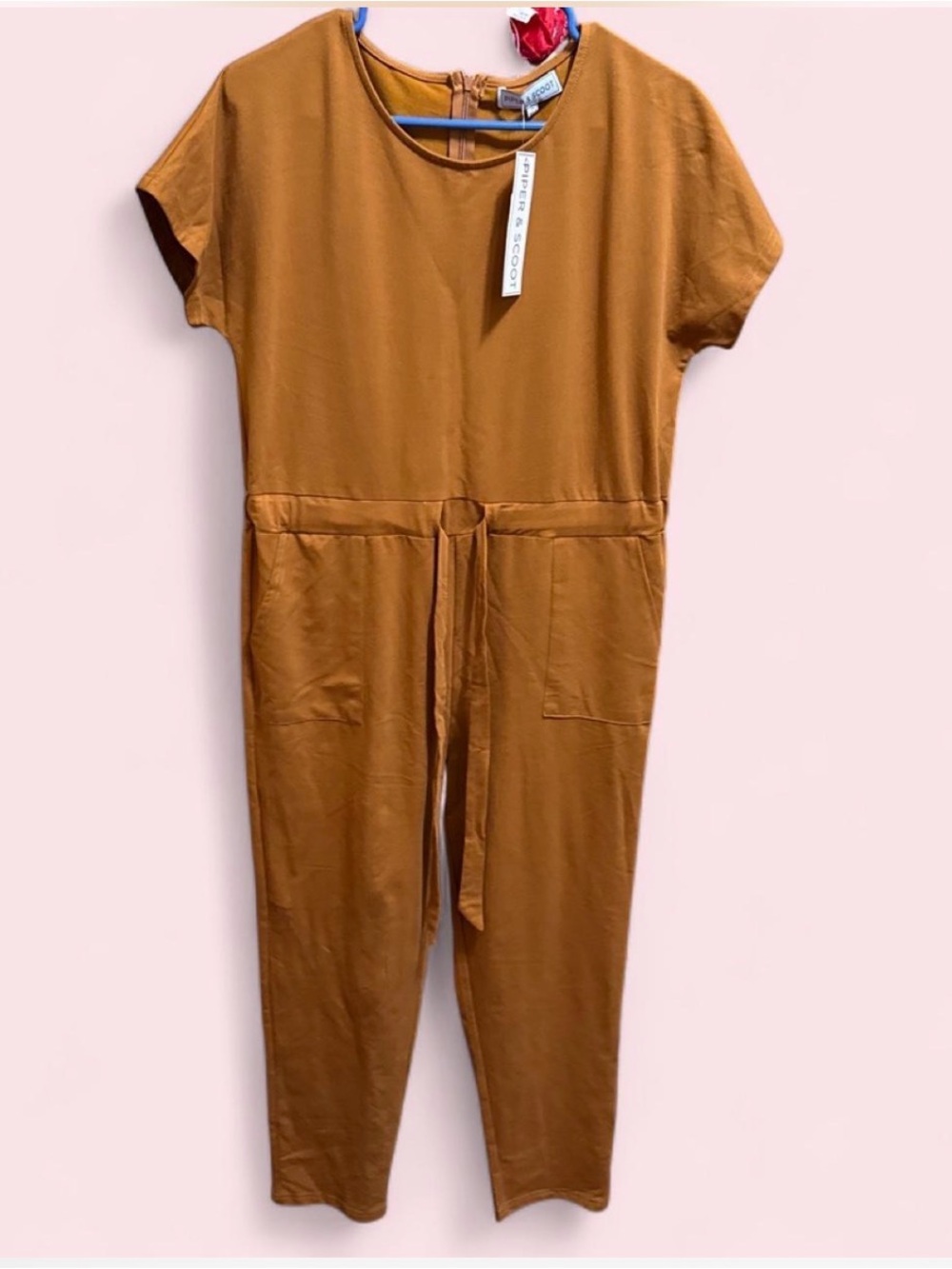 Piper & Scoot drawstring jumpsuit